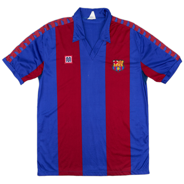 1984-89 Barcelona Home Shirt - 8/10 - (L)
