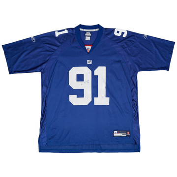 2007 New York Giants Tuck #91 Reebok On Field Home Jersey - 8/10 - (XXL)