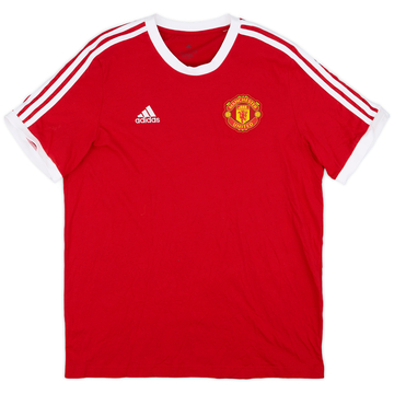 2022-23 Mancheseter United adidas DNA Cotton Tee - 10/10 - (L)