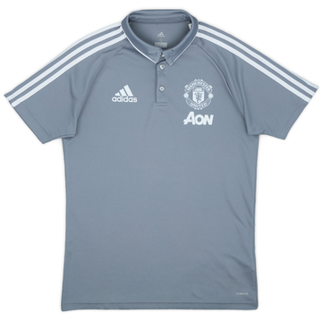 2017-18 Manchester United adidas Polo Shirt - 9/10 - (S)