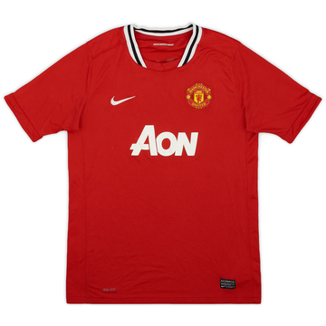 2011-12 Manchester United Home Shirt - 8/10 - (XL.Boys)