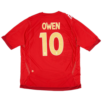 2006-08 England Away Shirt Owen #10 - 5/10 - (XL)