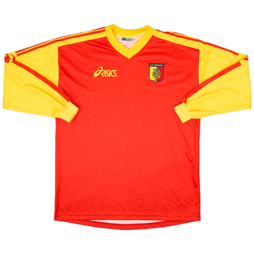 2007-08 Catanzaro Asics Training L/S Shirt - 9/10 - (XXL)