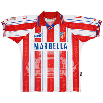 1996-97 Atletico Madrid Home Shirt - 10/10 - (M)