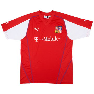 2004-05 Czech Republic Basic Home Shirt - 8/10 - (XL)