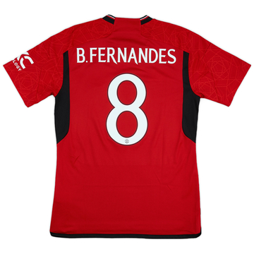 2023-24 Manchester United Home Shirt B.Fernandes #8 - 6/10 - (S)