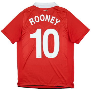 2010-11 Manchester United Home Shirt Rooney #10 - 5/10 - (M)