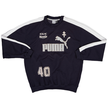 1999-00 FC Metz Puma Player Issue Sweat Top #40 - 8/10 - (XXL)
