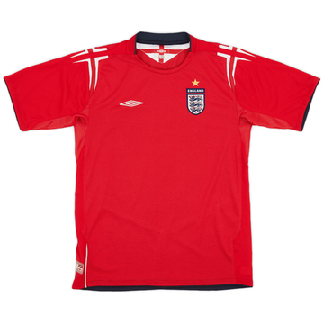 2004-06 England Away Shirt - 9/10 - (XL.Boys)