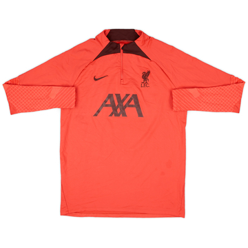 2022-23 Liverpool Nike 1/4 Zip Training Top - 8/10 - (L)
