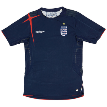 2005-06 England GK S/S Shirt - 6/10 - (S)