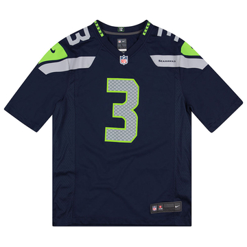 2012-18 Seattle Seahawks Wilson #3 Nike Game Jersey (Home) Y