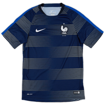 2016-17 France Nike Training Shirt - 8/10 - (M)
