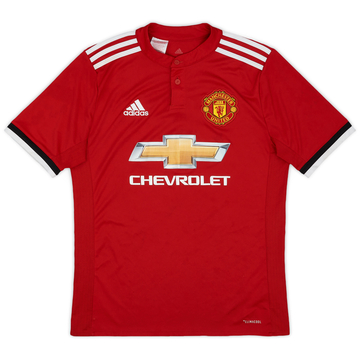 2017-18 Manchester United Home Shirt - 8/10 - (XL.Boys)