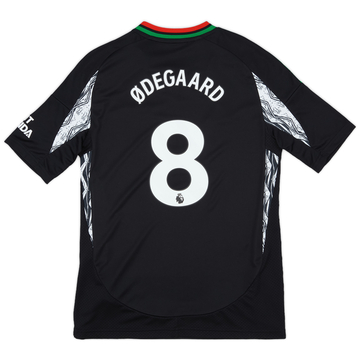 2024-25 Arsenal Away Shirt Odegaard #8 (KIDS)