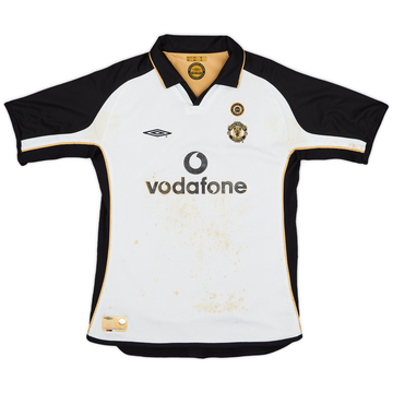 2001-02 Manchester United Centenary Away/Third Shirt - 4/10 - (L.Boys)