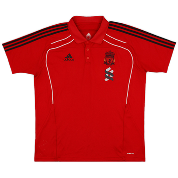 2010-11 Liverpool adidas Polo Shirt - 7/10 - (XXL)