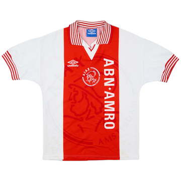 1995-96 Ajax Home Shirt - 6/10 - (Y)