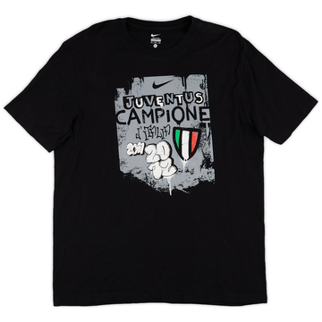 2011-12 Juventus Nike 'Campione' Graphic Tee - 8/10 - (XL)