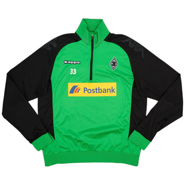 2014-15 Borussia Monchengladbach Player Issue Kappa 1/4 Zip Drill Top #33 - 7/10 - (XL)