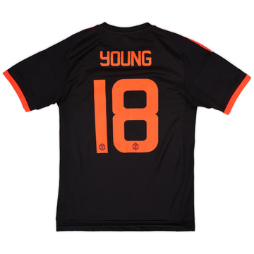 2015-16 Manchester United Third Shirt Young #18 - 9/10 - (S)