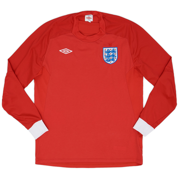 2010-11 England Away L/S Shirt - 9/10 - (L)