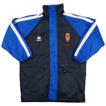 1999-00 Real Zaragoza Luanvi Padded Bench Coat - 8/10 - (L)
