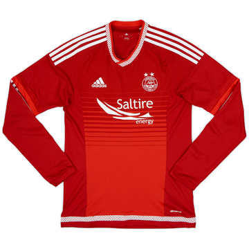 2015-16 Aberdeen Home L/S Shirt - 7/10 - (S)
