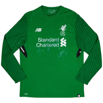 2017-18 Liverpool '125 Years' GK Shirt - 3/10 - (L)