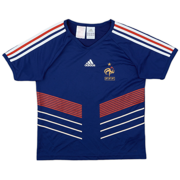 2009-10 France Basic Home Shirt - 8/10 - (M.Boys)