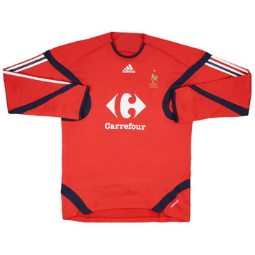 2006-07 France adidas Player Issue Sweat Top - 5/10 - (L)