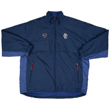 2000-01 Rangers Nike Padded Bench Coat - 8/10 - (XL)