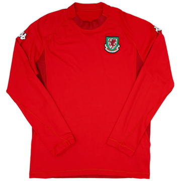 2004-06 Wales Home L/S Shirt - 9/10 - (3XL)