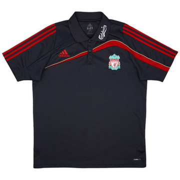 2009-10 Liverpool adidas Polo Shirt - 9/10 - (XL)