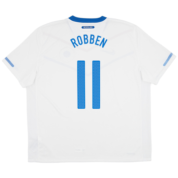 2010-11 Netherlands Away Shirt Robben #11 - 7/10 - (XXL)