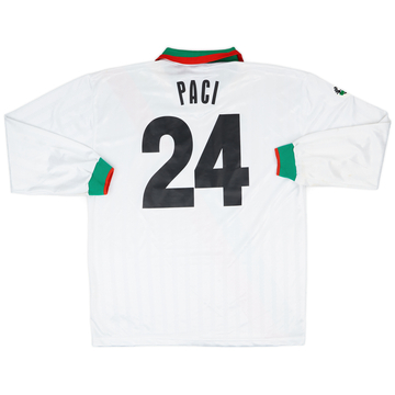 2002-03 Ternana Match Issue Away L/S Shirt Paci #24