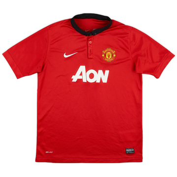 2013-14 Manchester United Home Shirt - 5/10 - (L.Boys)