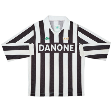 1992-94 Juventus Home L/S Shirt - 7/10 - (M)