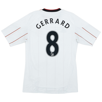 2010-11 Liverpool Away Shirt Gerrard #8 - 7/10 - (S)
