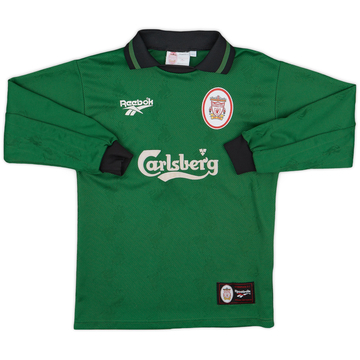 1996-97 Liverpool GK Shirt - 9/10 - (M.Boys)