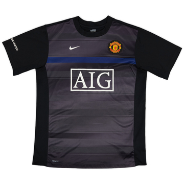 2009-10 Manchester United Nike Training Shirt - 8/10 - (L)