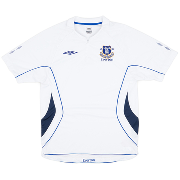 2007-08 Everton Umbro 1/4 Zip Training Shirt - 7/10 - (XL)