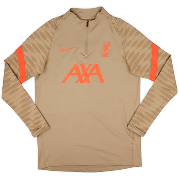 2021-22 Liverpool Nike 1/4 Zip Drill Top - 9/10 - (M)