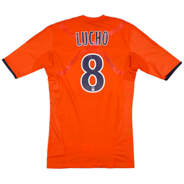 2011-12 Olympique Marseille Techfit Player Issue Third Shirt Lucho #8 (M)