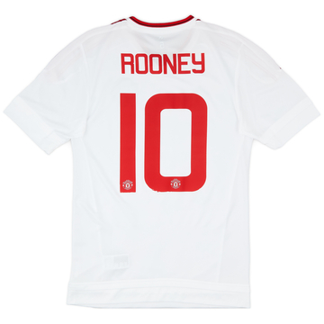 2015-16 Manchester United Player Issue Away Shirt Rooney #10 - 7/10 - (S/M)