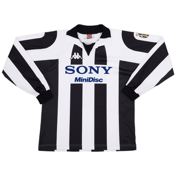 1997-98 Juventus Centenary Home L/S Shirt - 8/10 - (XL.Boys)