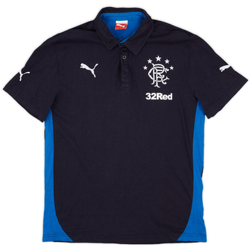 2013-14 Rangers Puma Polo Shirt - 9/10 - (M)