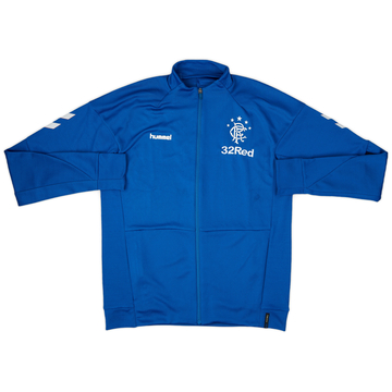 2018-19 Rangers Hummel Track Jacket - 7/10 - (L)