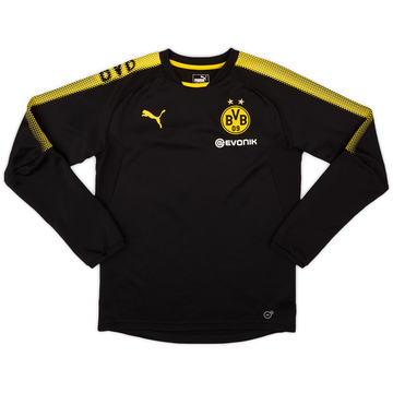 2017-18 Borussia Dortmund Puma Sweat Top - 6/10 - (S)