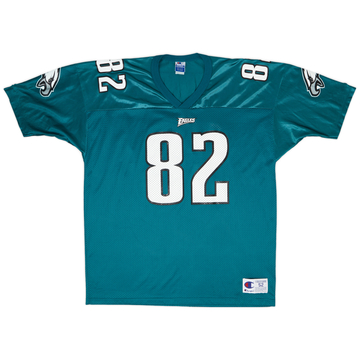 1996-97 Philadelphia Eagles C. Jones #82 Champion Home Jersey - 8/10 - (XXL)
